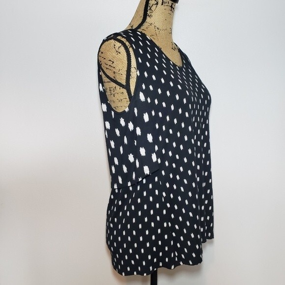 J Jill Wearever Coordinates Lightweight Sleeveless Blouse Size S - Picture 3 of 9